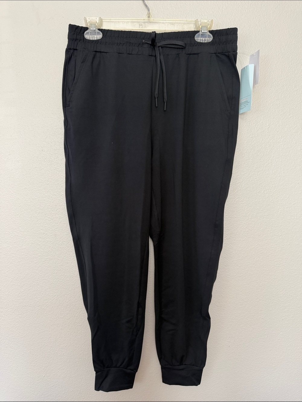 Zella Women’s Medium Black Elastic Drawstring Waist Jogger Pants Yoga
